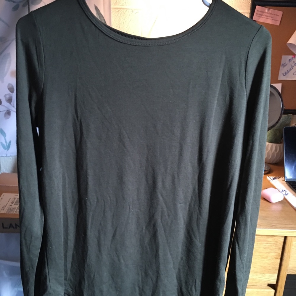 Dark Green Mudd Long Sleeve